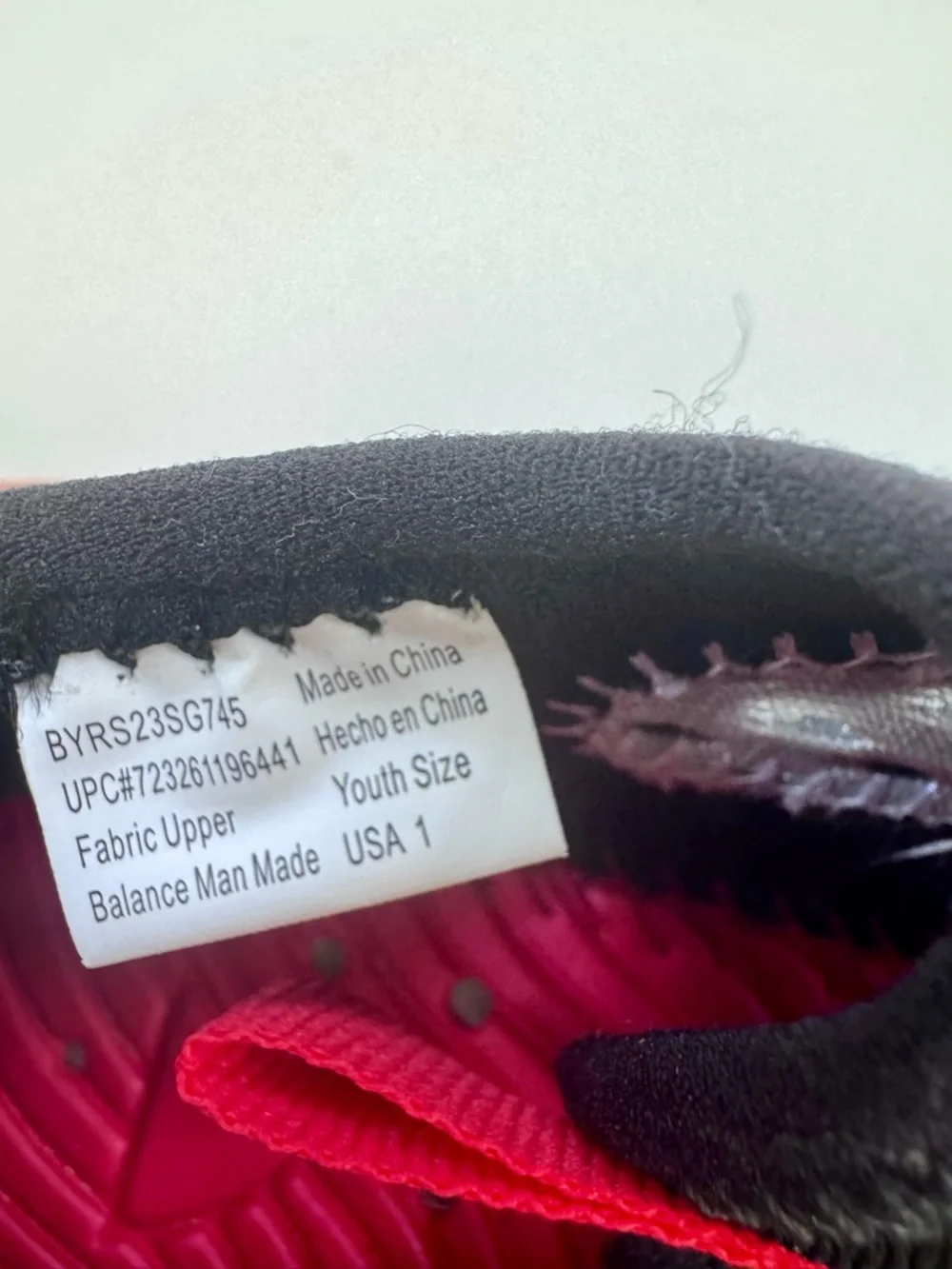 Rugged Shark Kids' Breathable Water Shoes - Black & Red